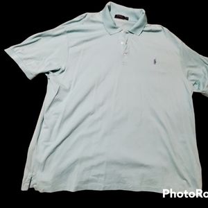 Men's Ralph Lauren polo size 4XB mint green